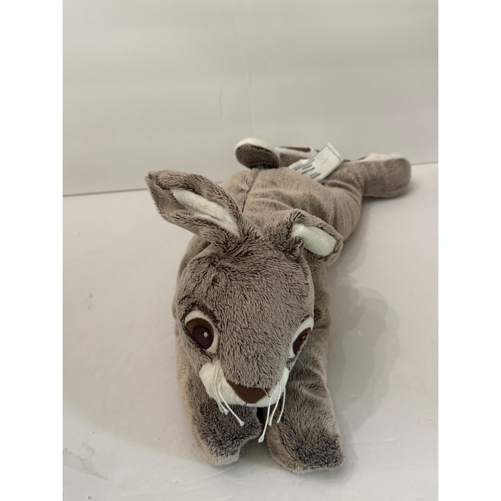 IKEA Vandring Hare Plush Rabbit Stuffed Animal Bunny Brown 902.160.86 16 Inch